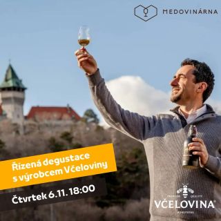 POSLEDNÍ MÍSTA NA JEDINEČNOU DEGUSTACI Ve čtvrtek 6. listopadu k nám do Medovinárny osobně zavítá Pavol Kudláč, jednatel a...