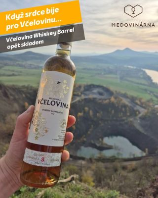 WHISKEY BARREL VČELOVINA Tato nejvyšší řada Včeloviny dozrávala dlouhou dobu v sudech po americké whiskey J.D., díky čemuž...