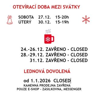 POSLEDNÍ MOŽNOST VYZVEDNUTÍ MEDOVIN - 27. a 30.12.2025 V tomto roce je poslední možnost vyzvednutí medovin tuto sobotu...